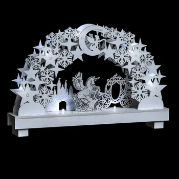 Vánoce Dekorační LED svícen Království