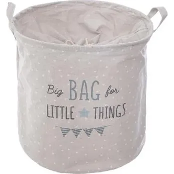 Úložný box Úložný vak na hračky - šedý