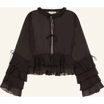 Dámská halenka Sofie Schnoor Dámská Blůza Macisw S Volány, černá, 36
