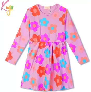 Dívčí šaty Dívčí šaty dl.r. Kugo HC9359, růžové