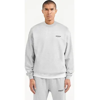 Pánský svetr Svetr REPRESENT Owners Club Sweater Ash Grey/ Black M