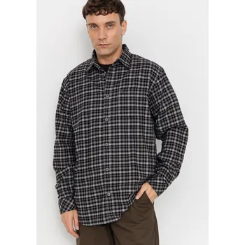 Pánská košile Carhartt WIP Widmark (widmark check/porphyry) XL, hnědá