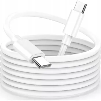 Datový kabel Rychlý kabel usb-c-usb-c silný kabel pro telefon počítače 100w pd 150cm (1,5m) (KABEL PRO NABÍJENÍ VŠECH ZAŘÍZENÍ S KONEKTOREM USB-C délka 150cm Kabel podporující Power Delivery PD Kabel a také odpovídající nabíječku, nabijete vaše zařízení bleskově. Podp