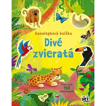 Samolepková knižka Divé zvieratá Kniha