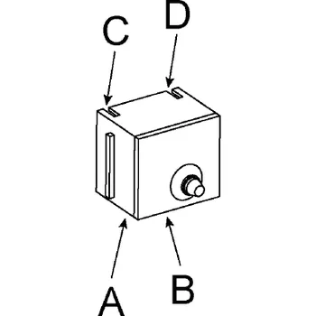 vypínač Spínač; 1246.3221 8A (AGP) PROTOOL