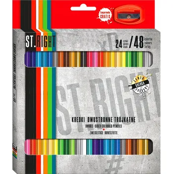 Pastelka Pastelky St.Right 24 ks