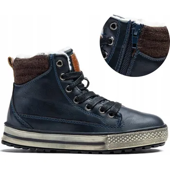 Chlapecké tenisky Zateplené chlapecké sportovní boty tenisky na ZIP módní Wojtyłko 35