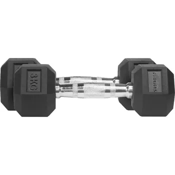 ČINKY THORN FIT HEX RUBBER DUMBBELL 2X3KG sada