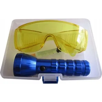 UV lampa na nehty UV LAMPA + UV OCHRANNÉ BRÝLE PRO KLIMATIZACI 30 LED