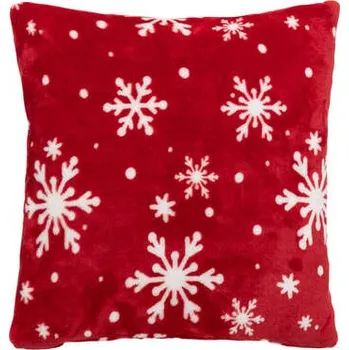 Vánoční dekorace Vánoční polštářek - červený
