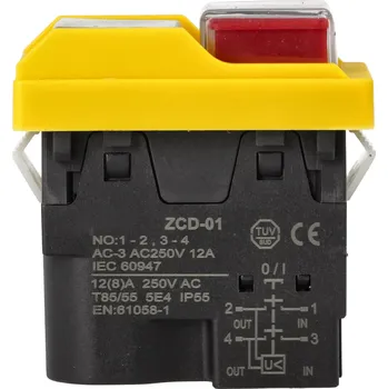 vypínač ZCD-01 (KJD 17)_230V; vestavěný jednofázový elektromagnetický spínač