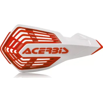 Chránič ruky pro motocykl Acerbis chrániče páček X-FUTURE VENTED bílá/červená