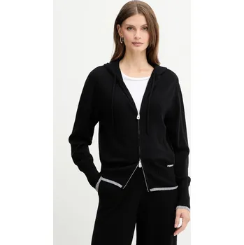 Dámský svetr Vlněný kardigan Pinko dámský, černá barva, 105491 A2Q9 105491.A2Q9 99X, vel. S