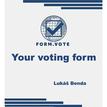 Kniha FORM.VOTE Your voting form Ekniha