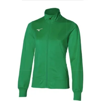 Dámská bunda Dámská sportovní bunda Mizuno Core TR Jacket W / Green Velikost: L