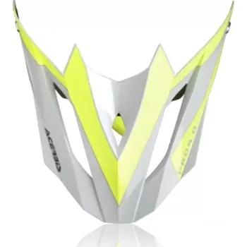 Helma na motorku Acerbis kšilt přilby Profile 4,0 šedá/žlutá