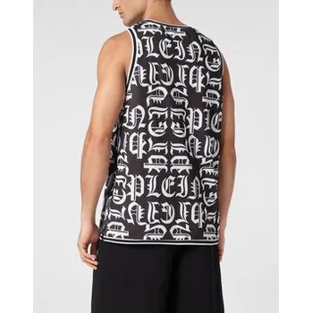 PHILIPP PLEIN Tank top 9449 Černá Regular Fit L