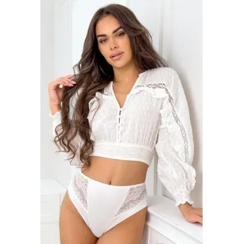 Kalhotky Kalhotky Donna 213 - viskóza Bílá S(36)