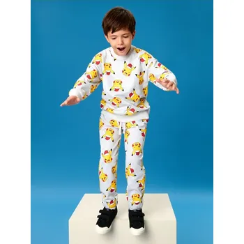 Chlapecké tričko Sinsay - Žerzejová souprava Pokemon - šedá - 933CF-09M - 933CF-09M-110-1