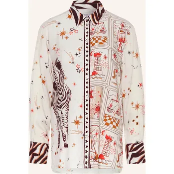 Emily Van Den Bergh Dámská Košilová Halenka, režná / červená...