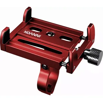 Pevný a stabilní úchop, DRŽÁK telefonu pro kolo nebo motocykl KOANNI (Má úpravu, díky které telefon snadno zavěsíte a znehybníte. Univerzální velikost - pasuje na všechny telefony. PRŮMĚR UPÍNACÍHO RÁMU 22,2mm-31,8mm GUMIČKA JAKO VOLITELNÉ DOPLŇKOVÉ ZABEZ