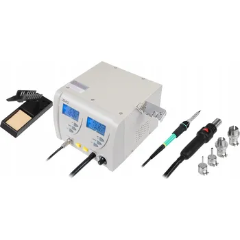 Páječka Pájecí stanice 2v1 horkovzdušná a hrotová Kemot 320 W s držákem