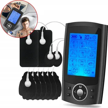 Bezpečnostní kamera AKUMULATOROWY ELEKTROSTYMULATOR TENS EMS 36 PROGRAMŮ S 10 ELEKTRODAMI