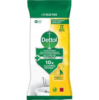 Dettol vlhčené ubrousky čisticí ubrousky 0,2 l