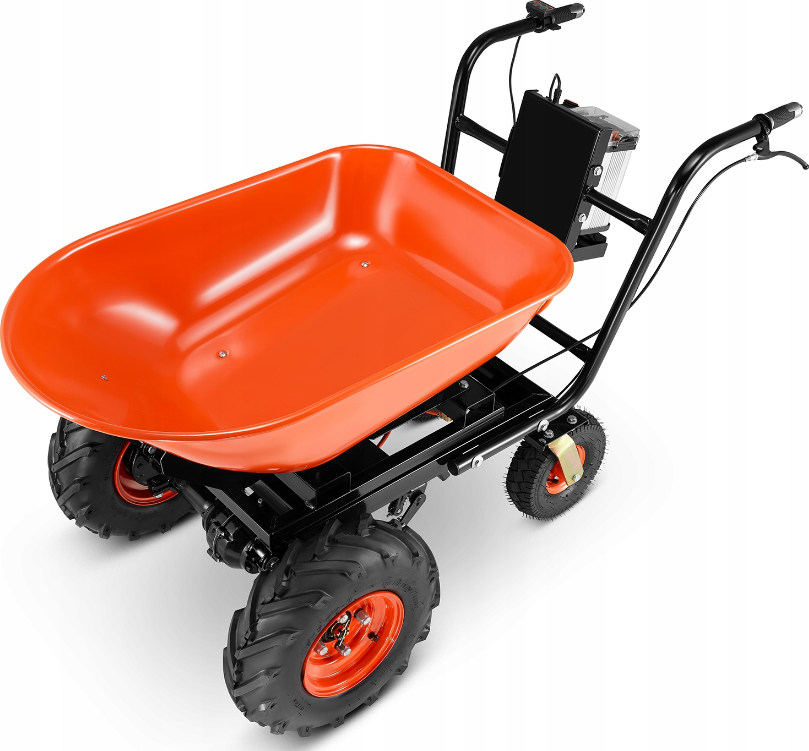 Elektrické motorové kolečko BAUMR-AG 2v1 120L 300kg 40V