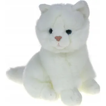 plyšák Plyšová kočička Uni-Toys L63160RA bílá 19 cm