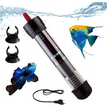 Přímotop VODOTĚSNÉ AKVARIJNÍ TOPENÍ S TERMOSTATEM A PŘÍSAVKAMI 300W