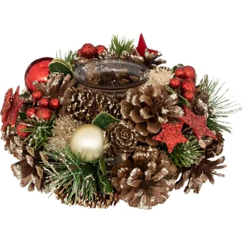 Svícen Atmosphera Vánoční dekorativní svícen na 1 svíčku vícebarevná