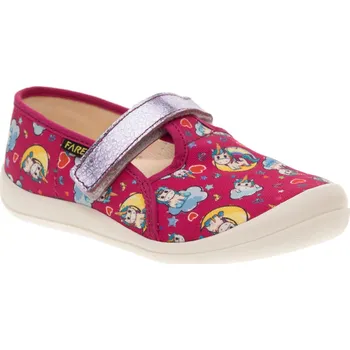 Chlapecké bačkory FARE KLASIK Dětské papuče na suchý zip červené - Velikost (EUR) 29 4110451