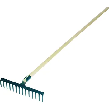 Hrábě hrábě železné 14 zubů s násadou 160 cm