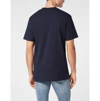 Pánské tričko PHILIPP PLEIN T-Shirt 22837 Tmavomodrá Regular Fit 3XL