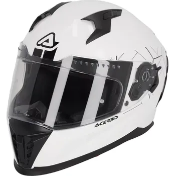 Helma na motorku Acerbis přilba X-WAY bílá XL