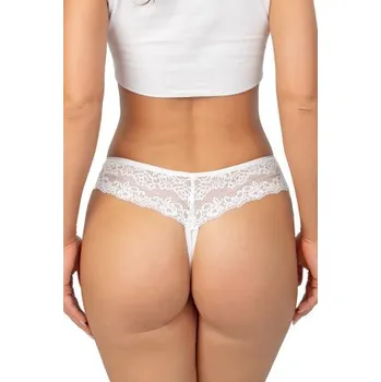 Kalhotky Tanga Donna 230 - viskóza Bílá XL(42)