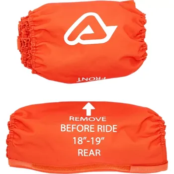 Poklice na kolo Acerbis kryt pneu X-TIRE oranž/bílá