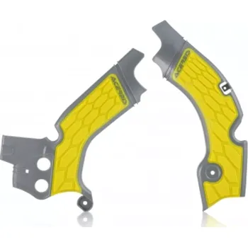 Acerbis Kryt rámu Acerbis pro SUZUKI RMZ450 08-17 šedá/žlutá šedá/žlutá