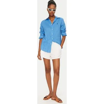 Pánské kraťasy Seafolly Šortky z materiálu Crinkle 55429-SH Bílá Regular Fit L