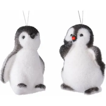 Vánoční ozdoba Ozdoba TUČŇÁK 6,5x5 cm