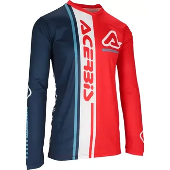 Moto dres Acerbis dres MX J-TRACK CONNECTION červená/modrá vel. M