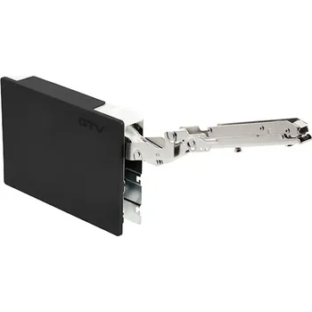 Nábytkové kování Výklop GTV HORIZON výška 350-650mm barva černá váha 4,5-10 kg