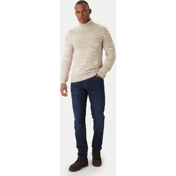 Pánský svetr JOOP! Jeans Rolák Milsom 30047472 Béžová Modern Fit XL