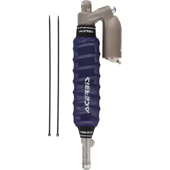 Cyklistické návleky Acerbis návleky na zadní tlumič JAP modrá