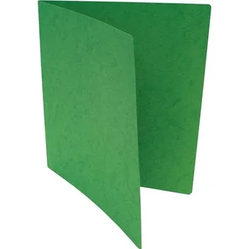 Kancelář Prešpánové desky bez chlopní HIT Office - A4, tmavé zelené, 20 ks