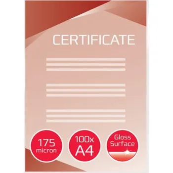 Laminovací fólie GBC Laminovací kapsy A4 2x175Mic 100pcs