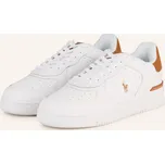 Polo Ralph Lauren Pánské Sneakersy, bílá / koňaková, 42