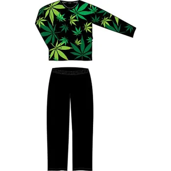 Pánské pyžamo Lonka® Lopping pyžamo dlouhý rukáv Barva: tráva, Velikost: XL