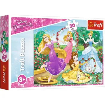 Hračka Trefl TREFL PUZZLE Disney Princezny skládačka 27x20cm 30 dílků